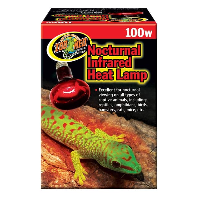 🔥🦎 Zoo Med RS-100E Nocturnal Infrarot Heat Lamp 100W - Deal des Tages! 🦎🔥