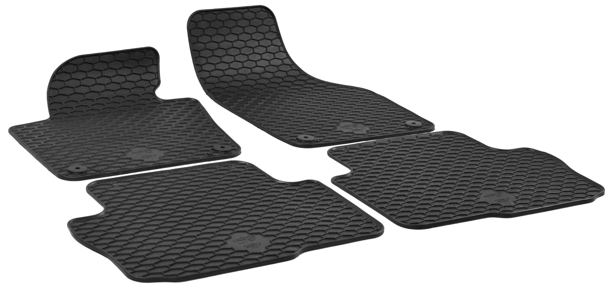 Walser DirtGuard Gummi Fussmatten Auto für Seat Alhambra, VW Sharan 2010-Heute 🚗💥