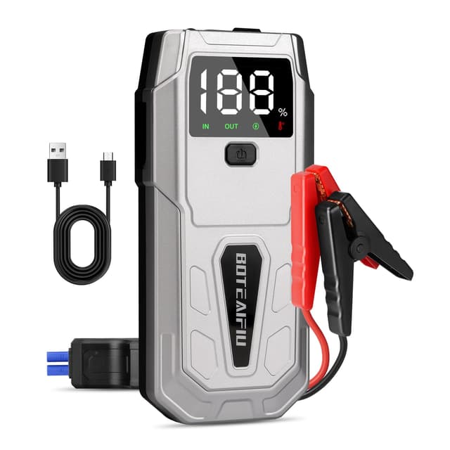 🚗🔋 Auto-Starthilfe Powerbank 5000A Starterbatterie