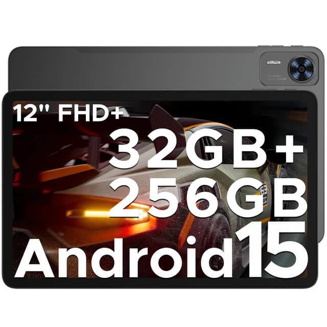 🔥 Angebot: DOOGEE T36 Tablet 12 Zoll Android 15, 32 GB+256 GB/2 TB TF T620 Octa-Core, 2,4K 90 Hz Display, 8800 mAh, Gaming Tablet mit SIM Card Slot, 4G LTE, Bluetooth 5.0+5G WiFi, Metallgehäuse - Schwarz