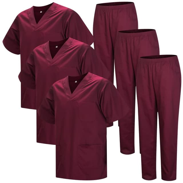 🔥 Super Angebot! MISEMIYA Pack x 3 Stück, Unisex MZ-3-817-8312 (3er XS Granat 22)
