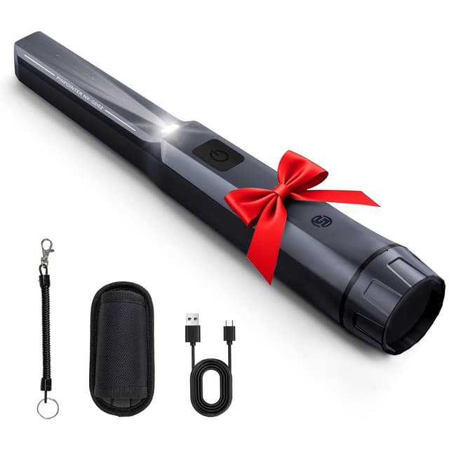 🔍🔋 SUNPOW Pinpointer Metalldetektor für Erwachsene Kinder - 50% Tiefenverbesserung!
