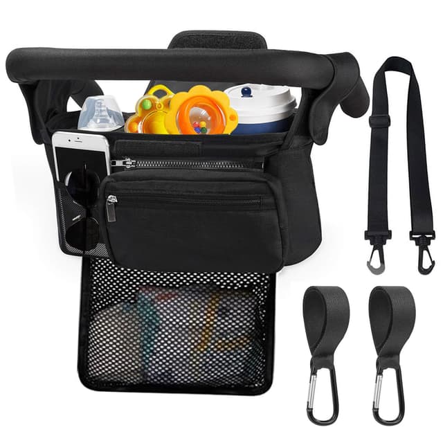 👶🛒 HOINCO Universal Baby Kinderwagen Organizer - Angebot!