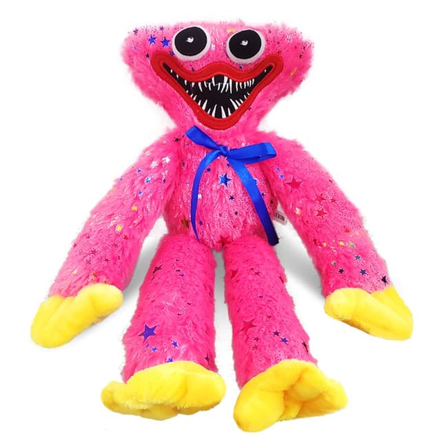 Zaloife Plüschtier Monster Rosa, Horrorspiel Kuscheltier Plush 40cm