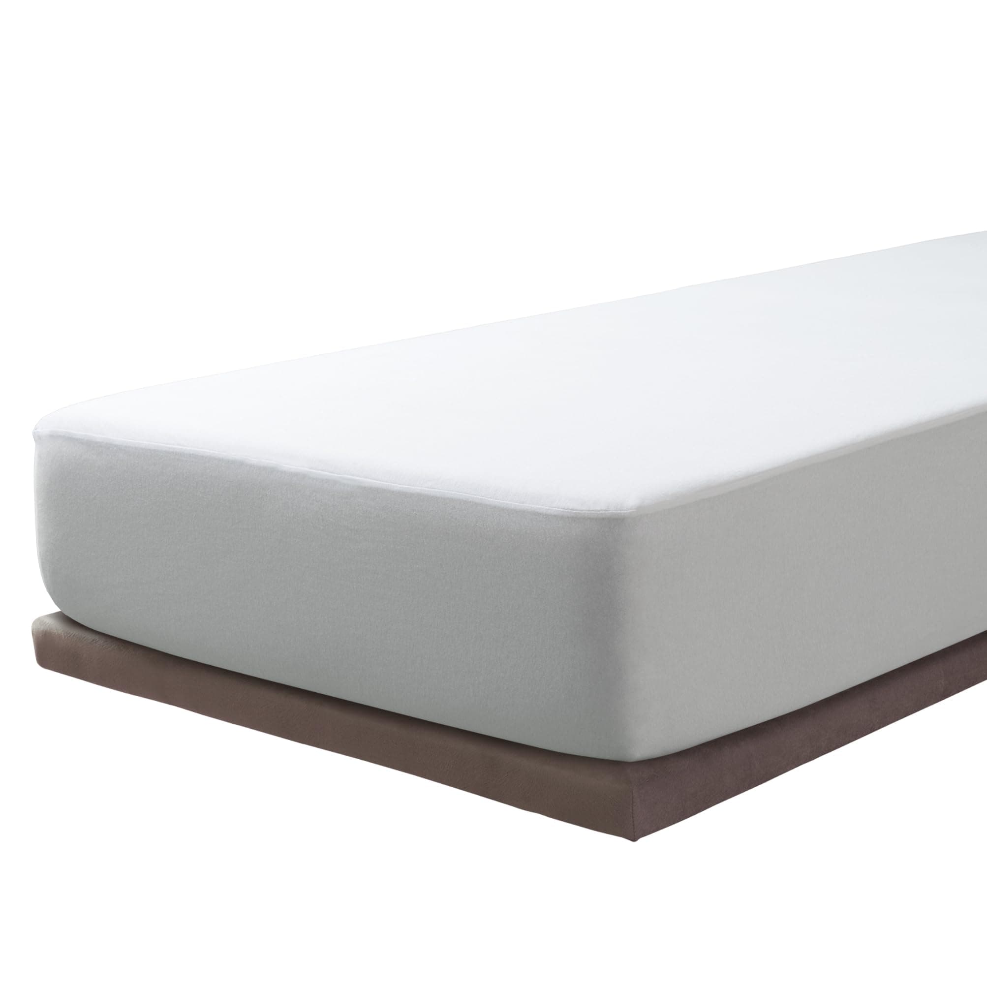 🌟 Savel - Wasserdichter Anti-Allergisch Matratzenschoner/Matratzenauflage, 160x190/200cm 🌿 Anti-milben | Atmungsaktiv | 100% Baumwolle | Antibakterielle Behandlung Sanitized 160 x 200 cm Weiß