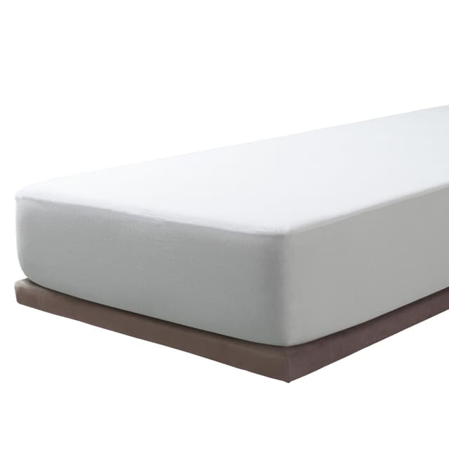 🌟 Savel - Wasserdichter Anti-Allergisch Matratzenschoner/Matratzenauflage, 160x190/200cm 🌿 Anti-milben | Atmungsaktiv | 100% Baumwolle | Antibakterielle Behandlung Sanitized 160 x 200 cm Weiß