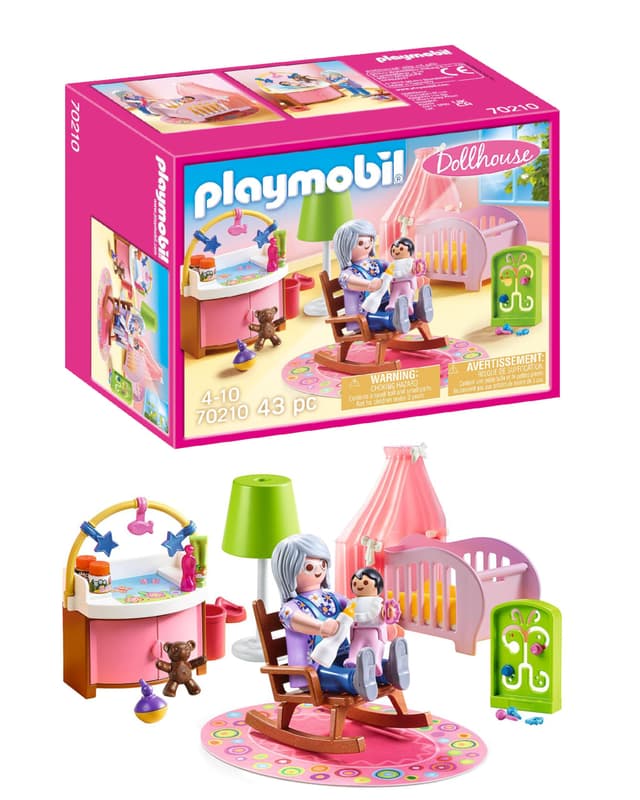 👶🏠 PLAYMOBIL Dollhouse 70210 Babyzimmer Deal - Spielspaß für Kinder ab 4 Jahren! 🎉