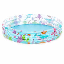 🌊🌞 Bestway Planschbecken Deep Dive Ø 152 x 30 cm 🏊‍♂️💦 Angebot bei HelloDeals
