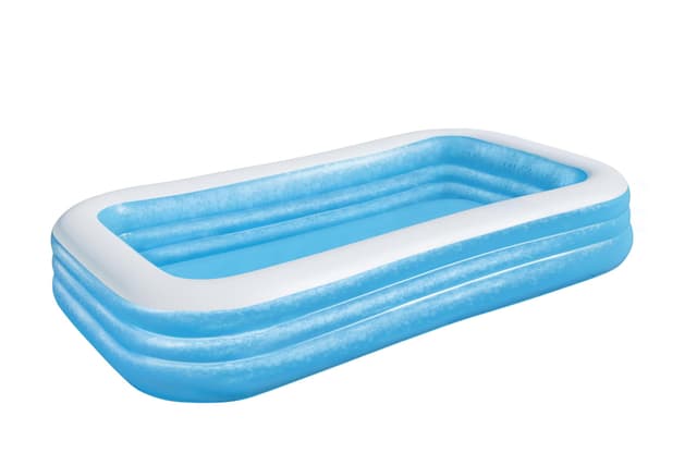 🏊‍♂️ Bestway Family Pool Deluxe Blau, 305 x 183 x 56 cm Single - Angebot!