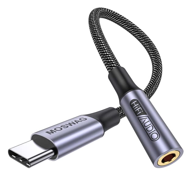 MOSWAG USB Typ C auf 3.5mm Kopfhörer Jack Adapter 🎧📱