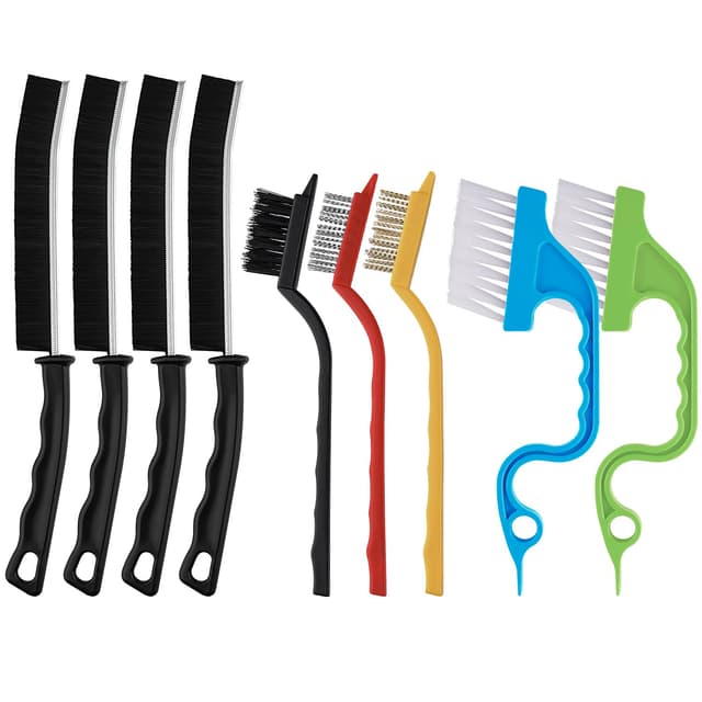 🧹🪣 9 Stück Spaltreinigungsbürste Set - Multifunktionale Hand Held Gap Reinigungsbürsten Kits