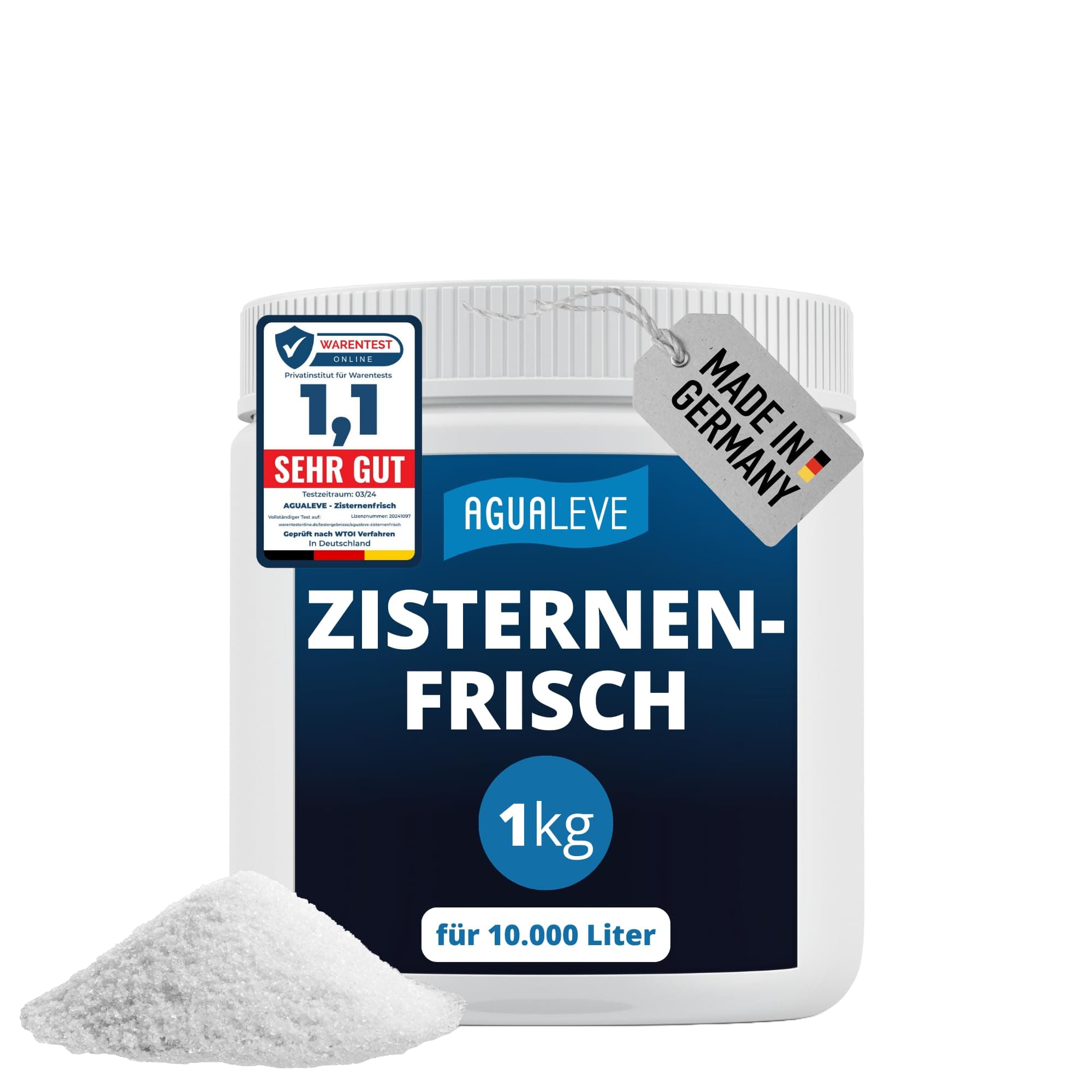 🌧️🌿 AGUALEVE® Zisternenfrisch 1kg *NEU* 🌧️🌿