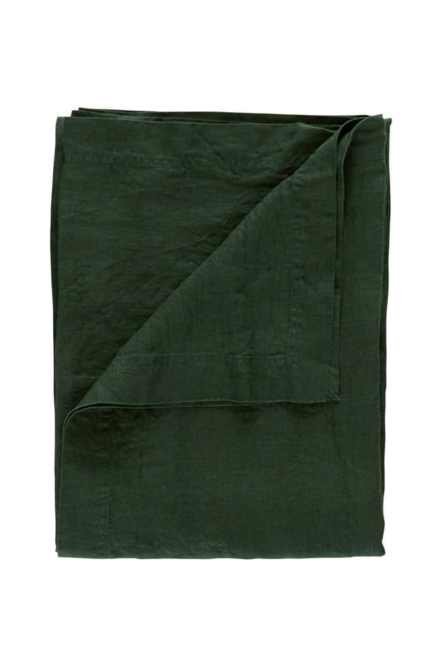 Angebot: Ellos Home Leinwand Pembroke aus 100% Flachs in Grün 🌿