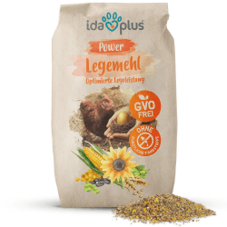 🐔🌿 Ida Plus Power Legemehl für Hühner - Hühnerfutter für optimale Legeleistung & Eibildung - 5kg Angebot bei HelloDeals