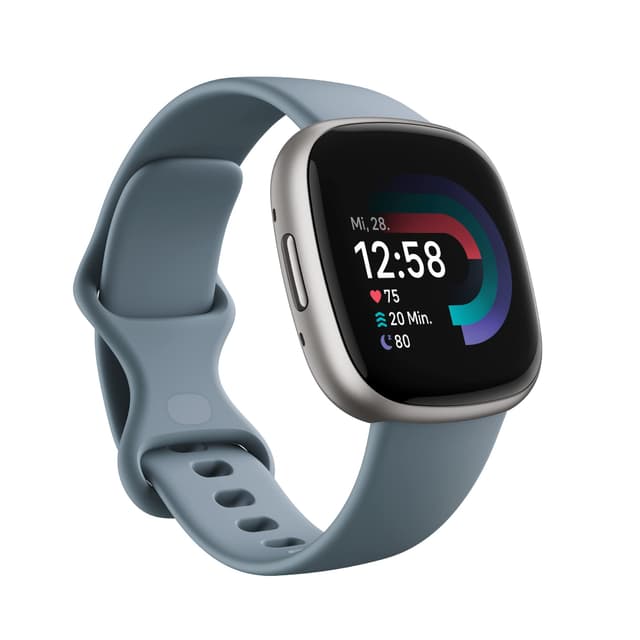 Google Fitbit Versa 4 – Smartwatch Damen / Herren 🌟 Fitness-Tracker mit integriertem GPS und Telefonfunktion