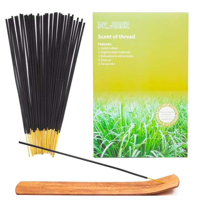 Räucherstäbchen-Geschenkset mit 160 Sticks und Räucherstäbchenhalter