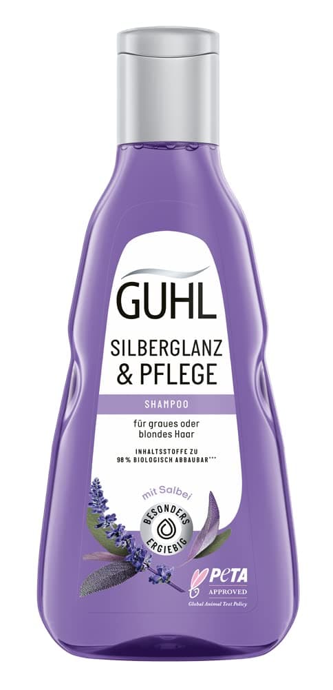 🌟 Guhl Silberglanz & Pflege Shampoo - Anti-Gelbstich und Pflege für graues und blondes Haar