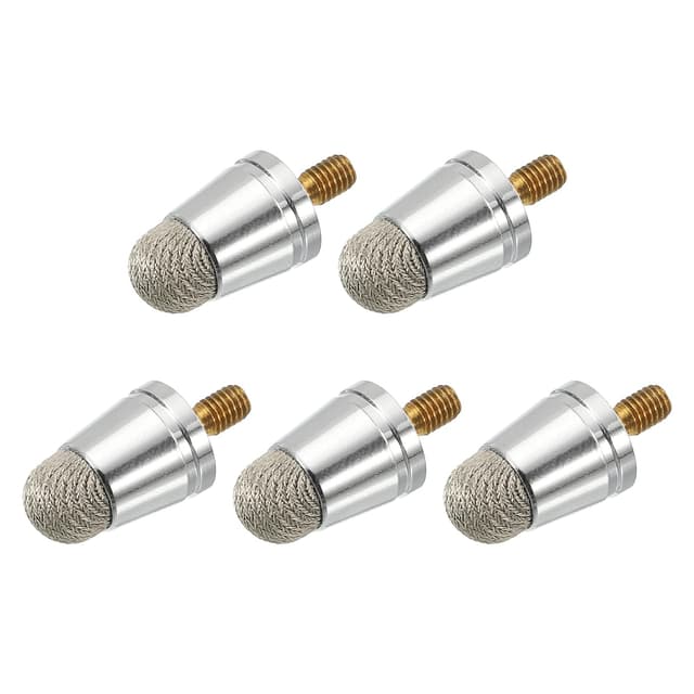🖊️📱 Sourcing Map 5Stk Stylus Stift Faser Spitzen Universal Ersatz | Hohe Präzision 8mm | 2 in 1 Stylus Stift Kapazitive Touchscreen Geräte 19mm