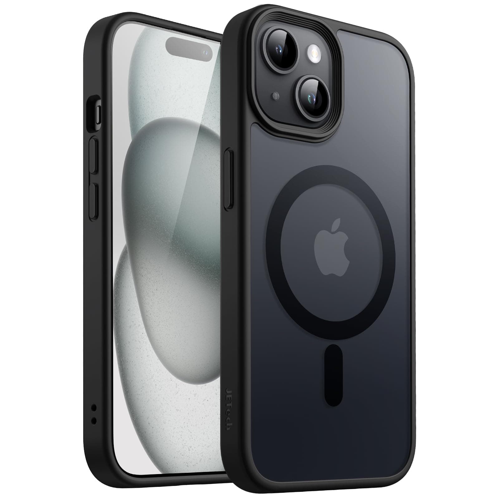 🌟 JETech Magnetisch Hülle für iPhone 15 6,1 Zoll Kompatibel mit MagSafe - Stoßfest und Schützende 🌟