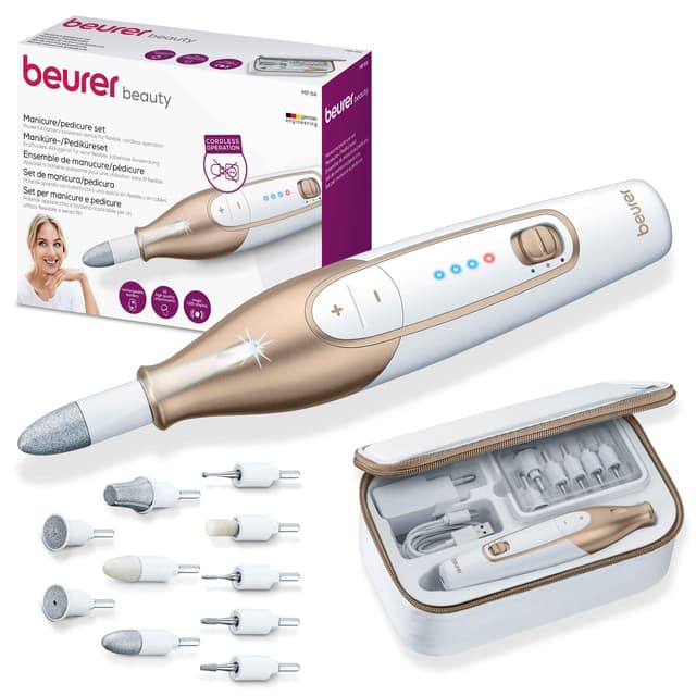 Beurer MP 64 Maniküre/Pediküreset mit LED Licht ✨