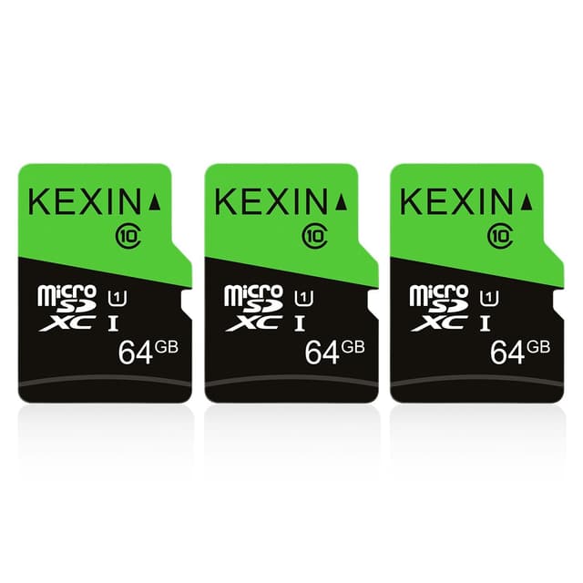 📸 KEXIN Micro SD Karte 64GB 3er Pack für Kamera & Smartphone 📱
