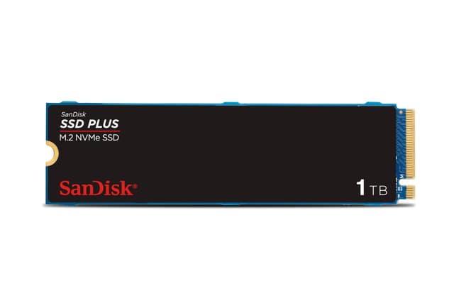🚀 SanDisk SSD PLUS M.2 NVMe SSD 1 TB - Blitzschnelles Laden und Speichern!