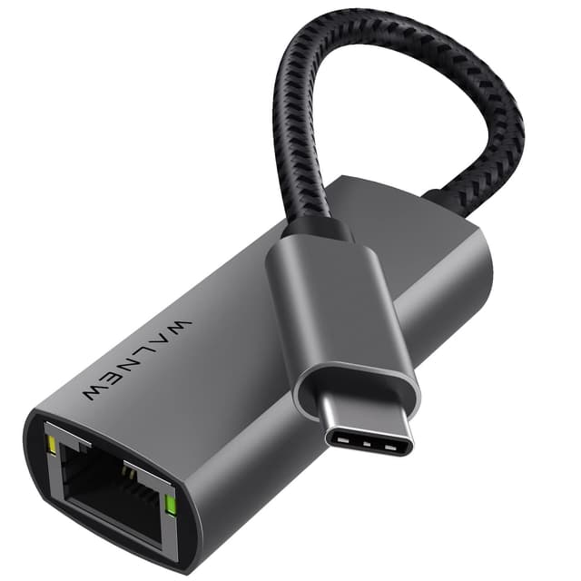 🔌🌐 USB C zu Ethernet Adapter | WALNEW USB- C auf LAN RJ45 Gigabit Ethernet Netzwerkadapter