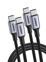 UGREEN 100W USB C auf USB C Kabel 2 Stück PD 3.0 Ladekabel 🔋🔌 Angebot bei HelloDeals