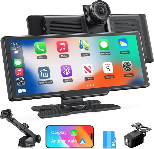 Avylet 9,26" Wireless CarPlay Display für Apple CarPlay & Android Auto 🚗📱