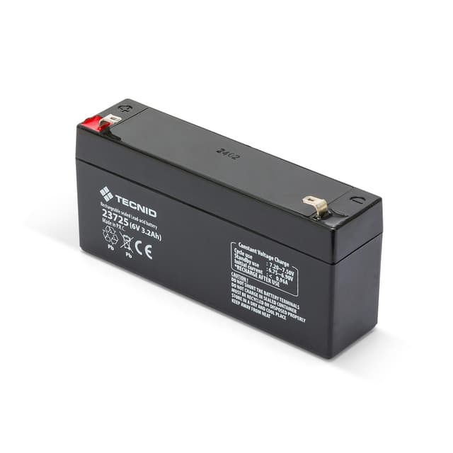 🔋 Wiederaufladbarer Bleiakku 6 V 3,2 Ah Faston-Stecker Angebot! ⚡