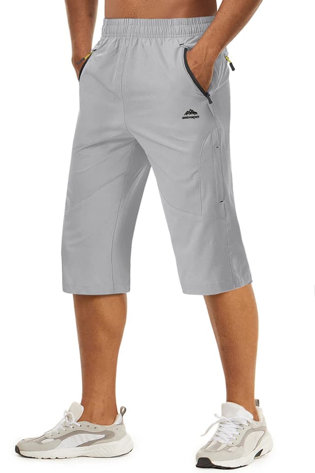 🏃‍♂️ TACVASEN Herren Kurze Wanderhose 3/4 Hose Schnelltrocknende Sport Shorts 🏞️