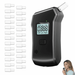Professioneller Alkoholtester mit LCD-Anzeige 🚗🍻 Angebot bei HelloDeals