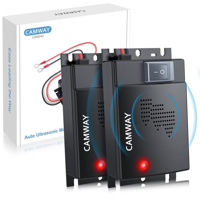 CAMWAY 2PCS Marderschreck Auto 🚗🔊