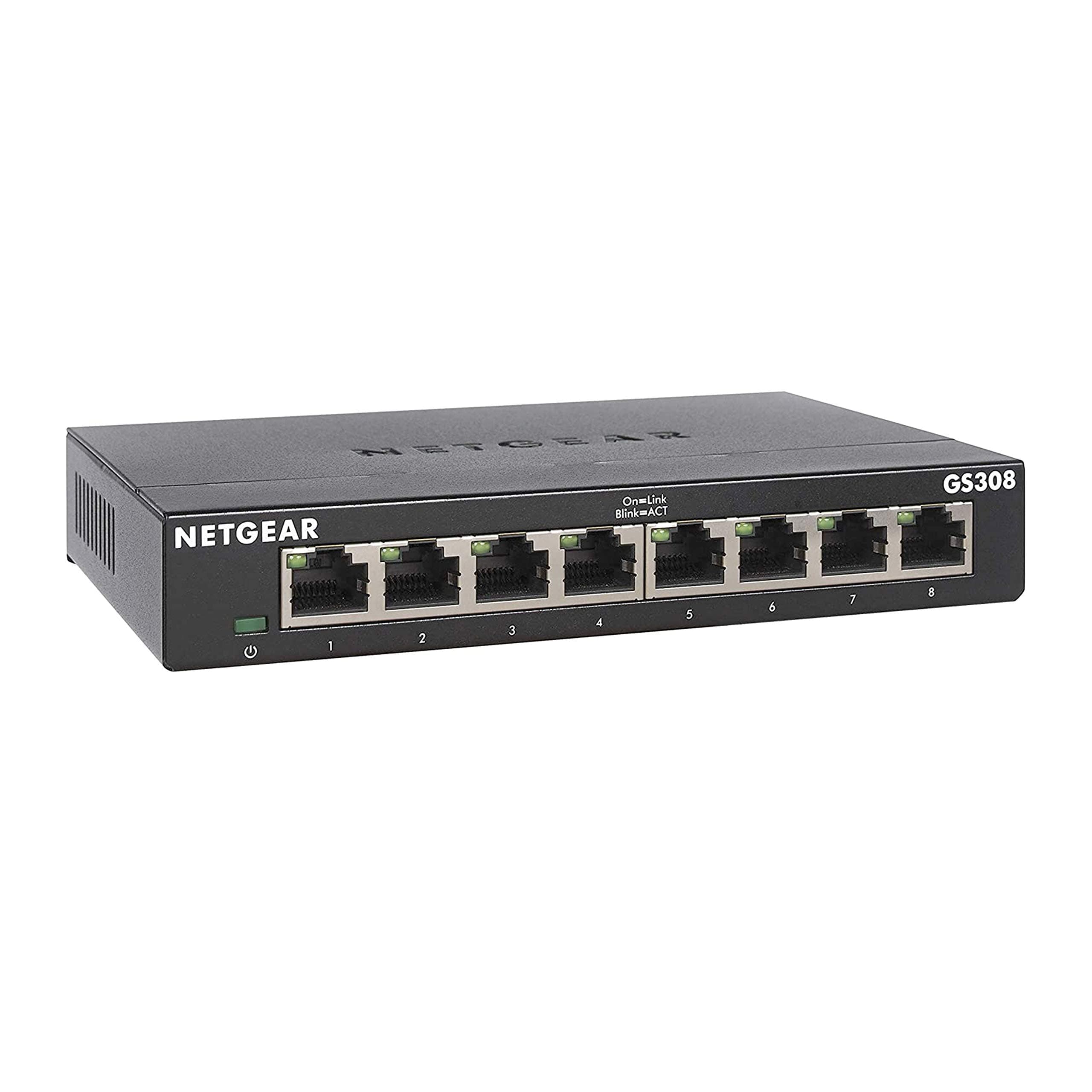 🔥 Super Deal: NETGEAR GS308 LAN Switch 8 Port Gigabit Ethernet Switch 🌐