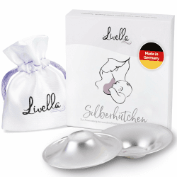 Livella | Silberhütchen aus 999er Silber | Hilfe bei beanspruchten Brustwarzen Angebot bei HelloDeals