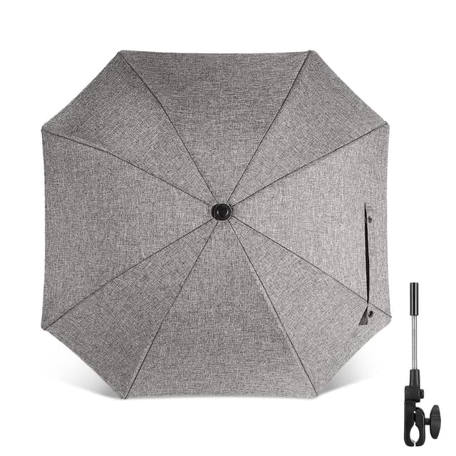 🌞🌂 Winload Sonnenschirm Buggy für Kinderwagen mit UV-Schutz 50+ | 70 cm Durchmesser