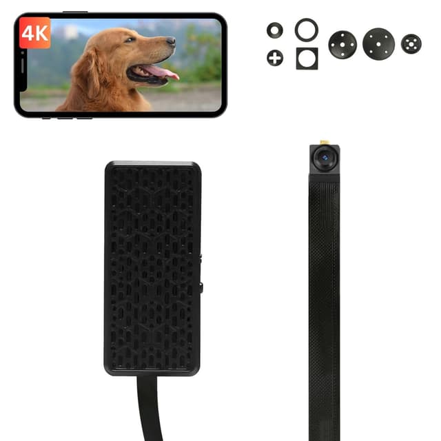 📸🔒 HiKam Kamera WLAN 4K HD, 800mAh Akku - Nur 54.9€!
