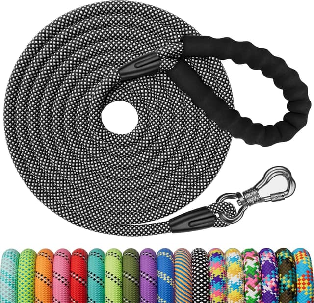 🐕 X XBEN 8mm 15M Schleppleine für Hunde 🐾