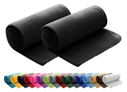 Wometo 2er Set Polar Fleecedecke ökoTex 130x160 ca. 400g 🛋️🐶