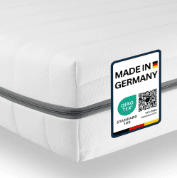 Sleepneo Matratze 90x200 - Ergonomische Kaltschaummatratze 7 Liegezonen - H2 H3 - Oeko TEX Zertifiziert 😴 Angebot bei HelloDeals