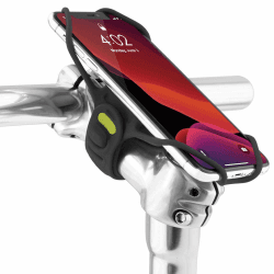 🚲 BONE Handyhalterung Fahrrad für Vorbau Befestigung - Bike Tie Pro 3 - Schwarz Angebot bei HelloDeals