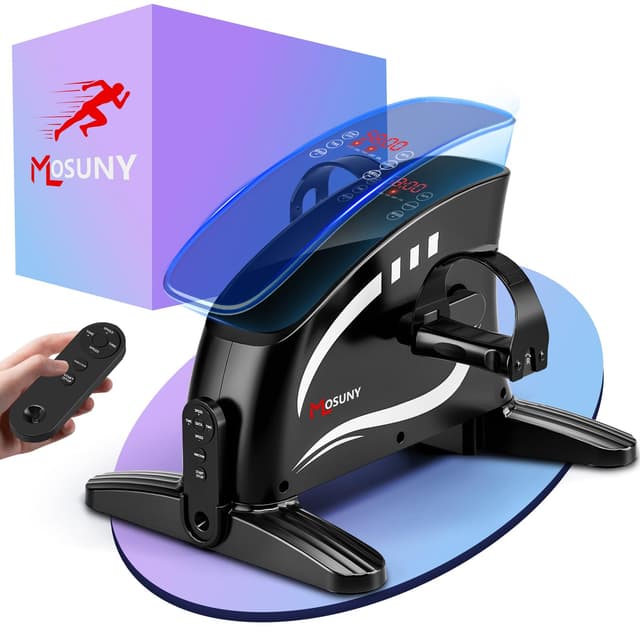 🚴‍♂️🔥 Pedaltrainer MOSUNY 2025 Verbesserter Elektrisch Pedaltrainer für Zuhause 🏡