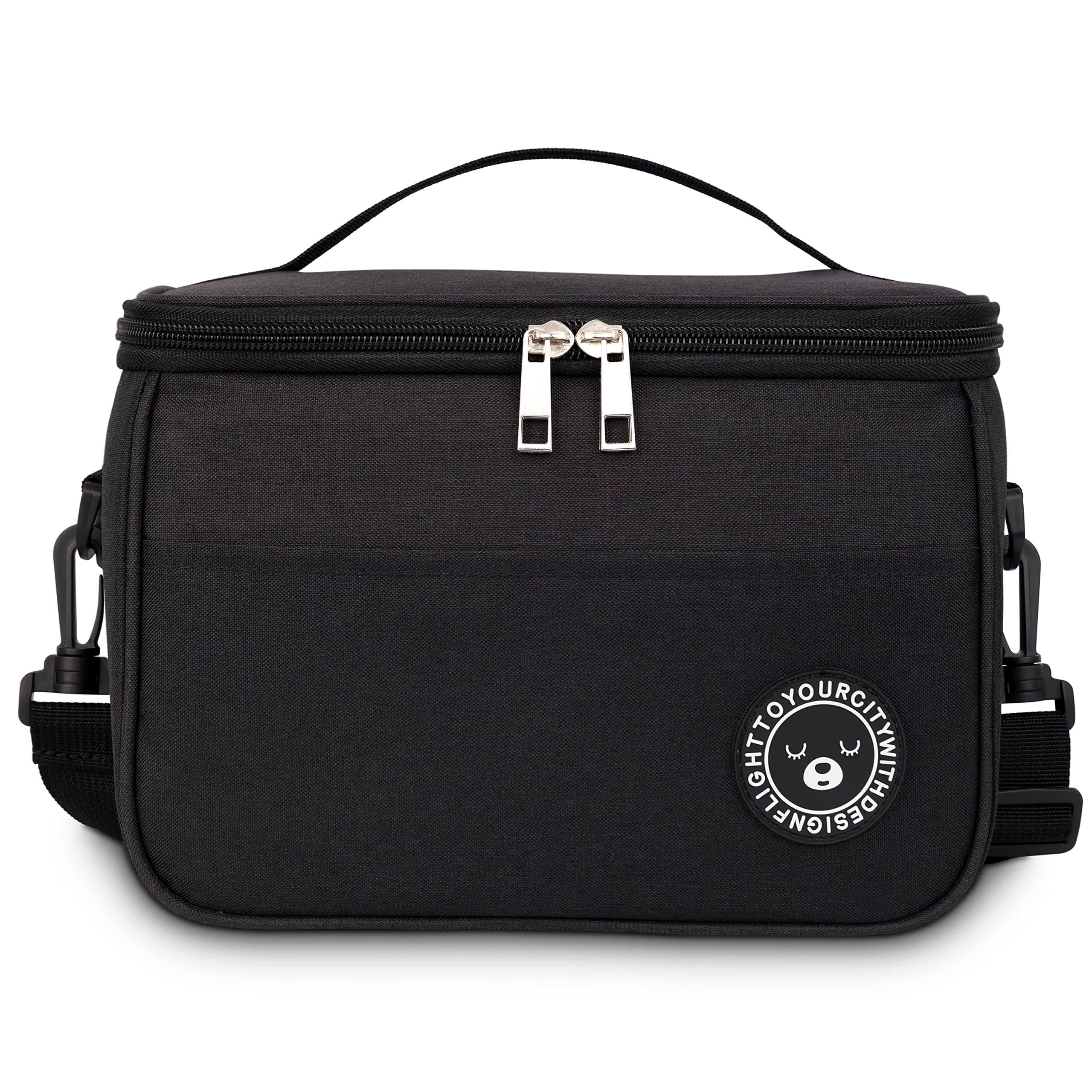 🌟🍱 BALIGO Kühltasche Klein 6.4L - Lunchbox Tasche Schwarz (Upgrade) 🍱🌟