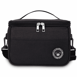 🌟🍱 BALIGO Kühltasche Klein 6.4L - Lunchbox Tasche Schwarz (Upgrade) 🍱🌟 Angebot bei HelloDeals