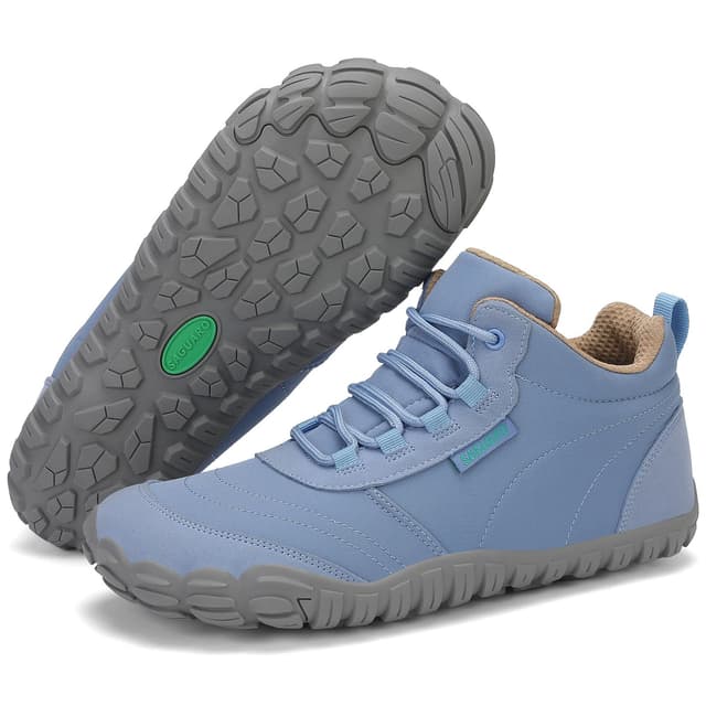 SAGUARO Barfußschuhe Herren & Damen 😍👣 Leichte Zehenschuhe - Himmel Blau