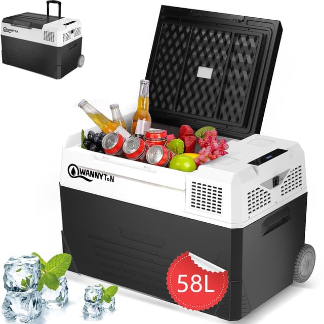 🌟 Super Angebot: WANNYTON Elektrische Kompressor Kühlbox 58L 🌟