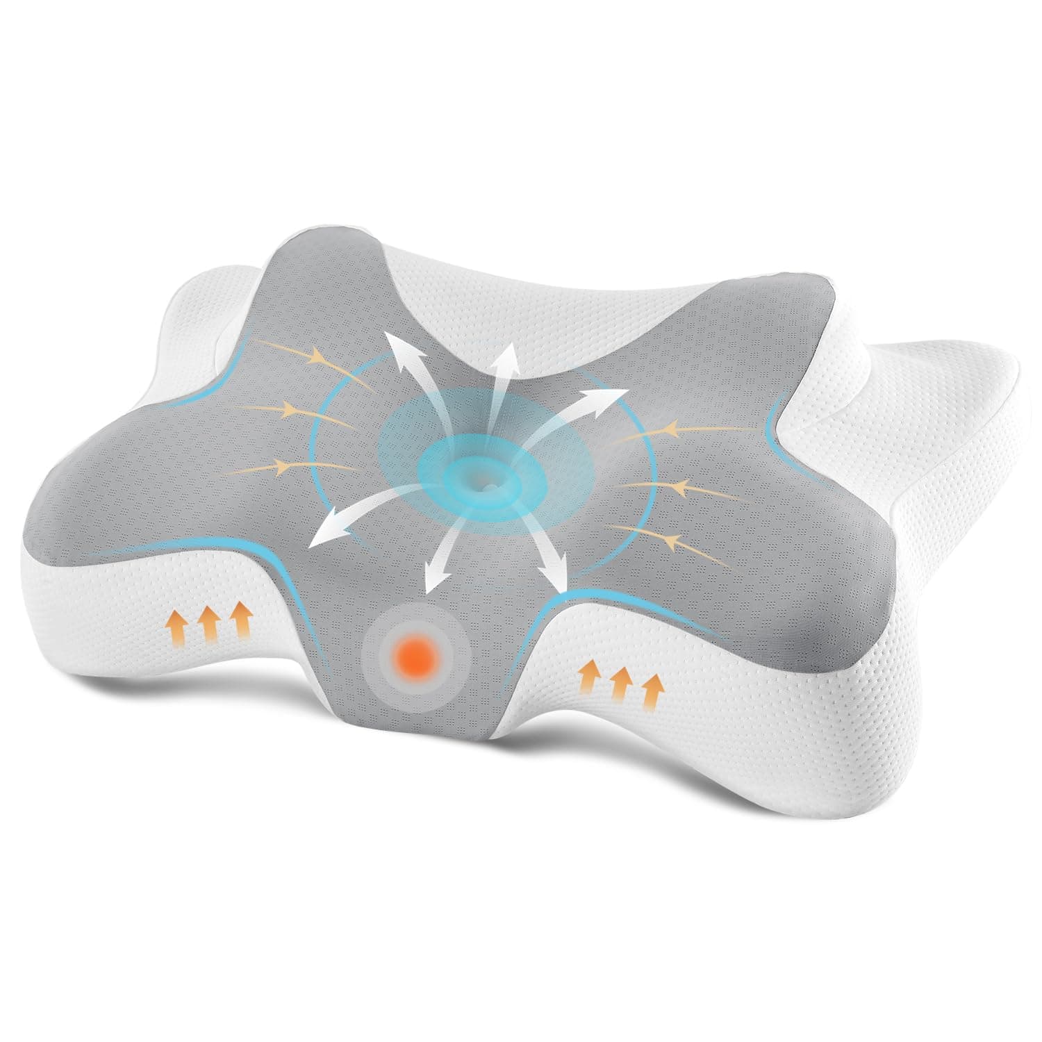 DONAMA Memory Foam Nackenkissen für bequemen Schlaf 🌙