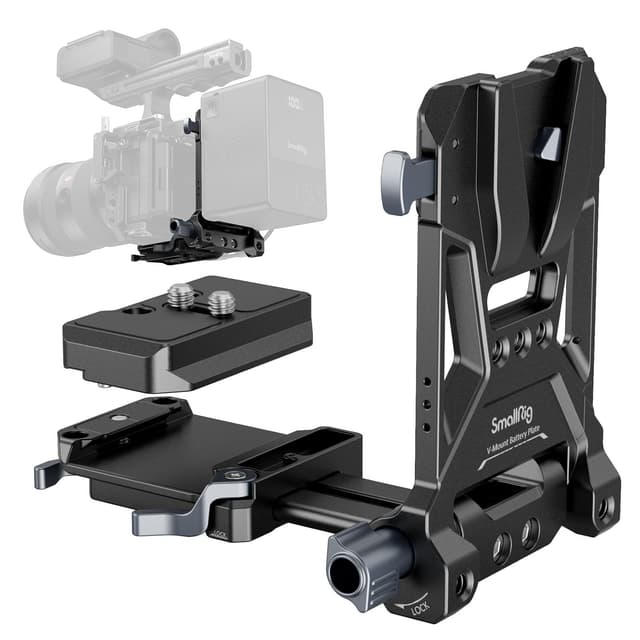 🔋📸 SMALLRIG V-Mount Battery Plate - V-Lock-Akku-Montageplatte