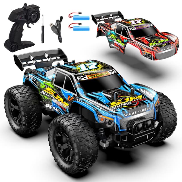 Monstertruck Ferngesteuert 1:18 Ab 3 Jahre mit Karosserielicht 🚗🔦