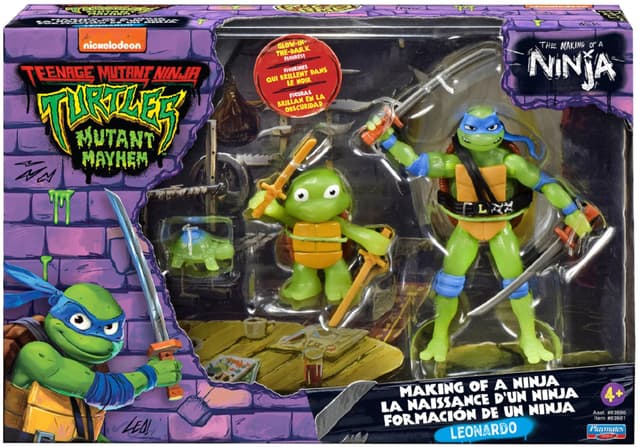 🐢 Krieger Ninja Turtles Evolution Leonardo 3er Pack - Sonderangebot!